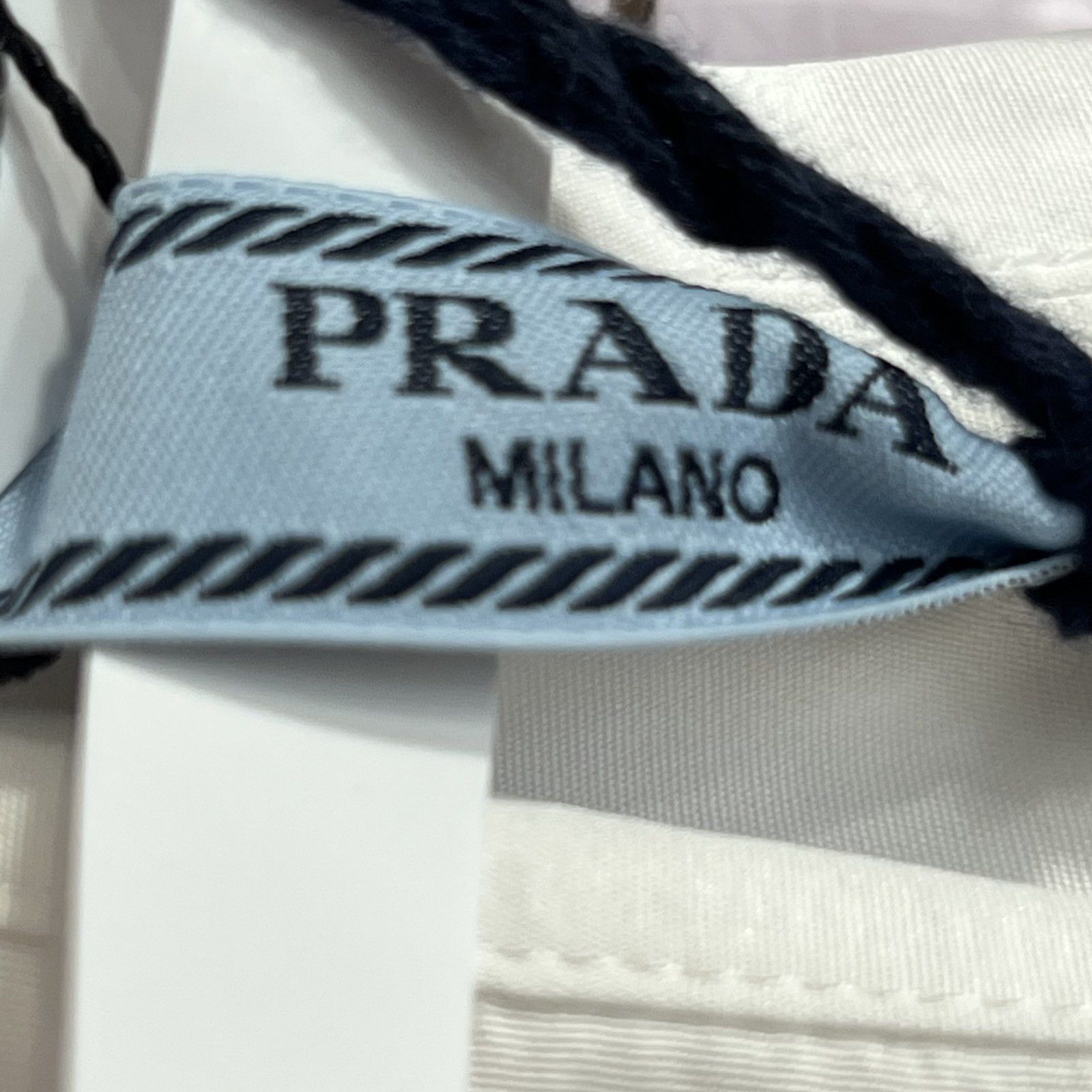 Prada Prada Lace-up Button Up Shirt Size 40 Size S / US 4 / IT 40 - 3 Thumbnail