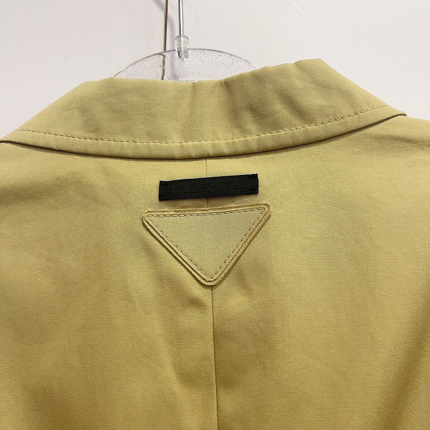 Prada Prada Beige Belted Blazer Size 42 Size M / US 6-8 / IT 42-44 - 6 Thumbnail
