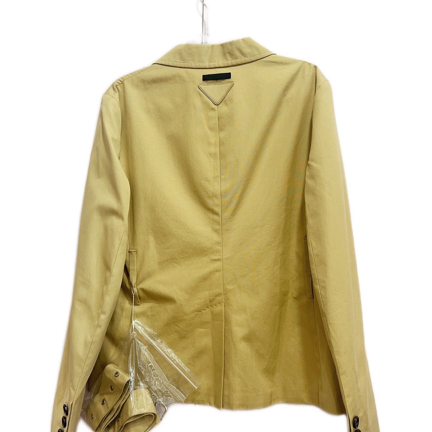Prada Prada Beige Belted Blazer Size 42 Size M / US 6-8 / IT 42-44 - 2 Thumbnail