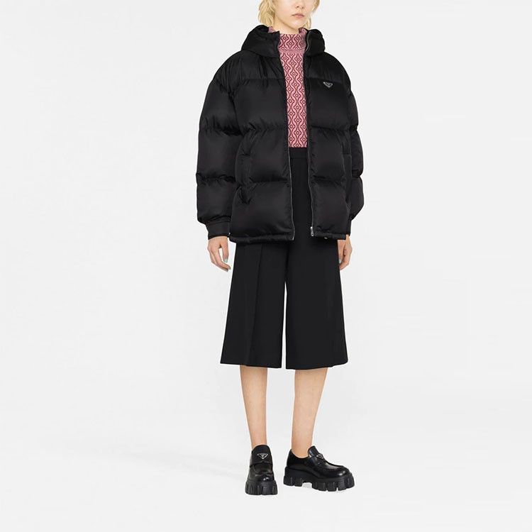 Prada Prada Re-Nylon Puffer Down Jacket Size 44 Size M / US 6-8 / IT 42-44 - 6 Thumbnail