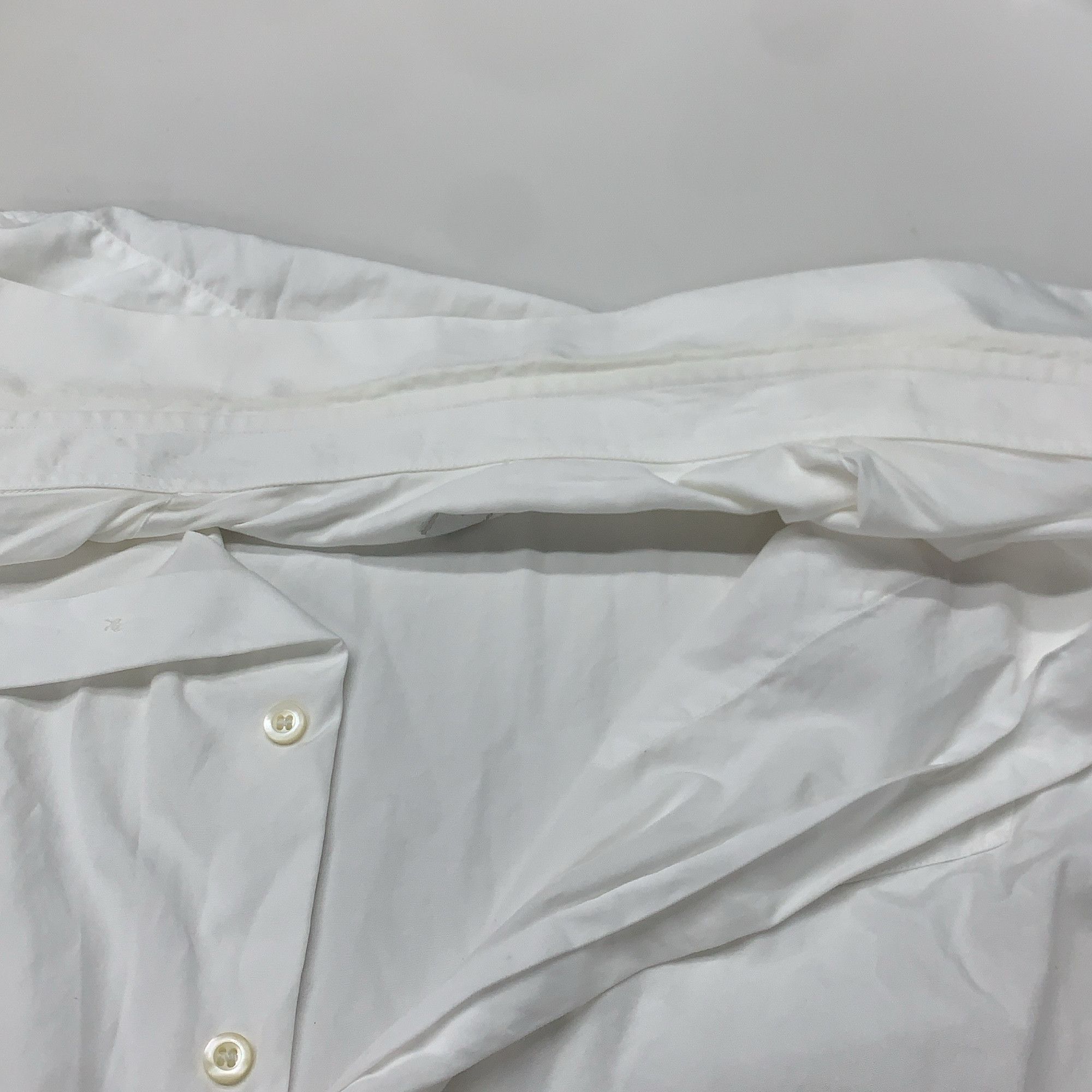 Prada Prada Logo Print Chest Pocket Shirt White US M Size US XXS / EU 40 - 5 Thumbnail