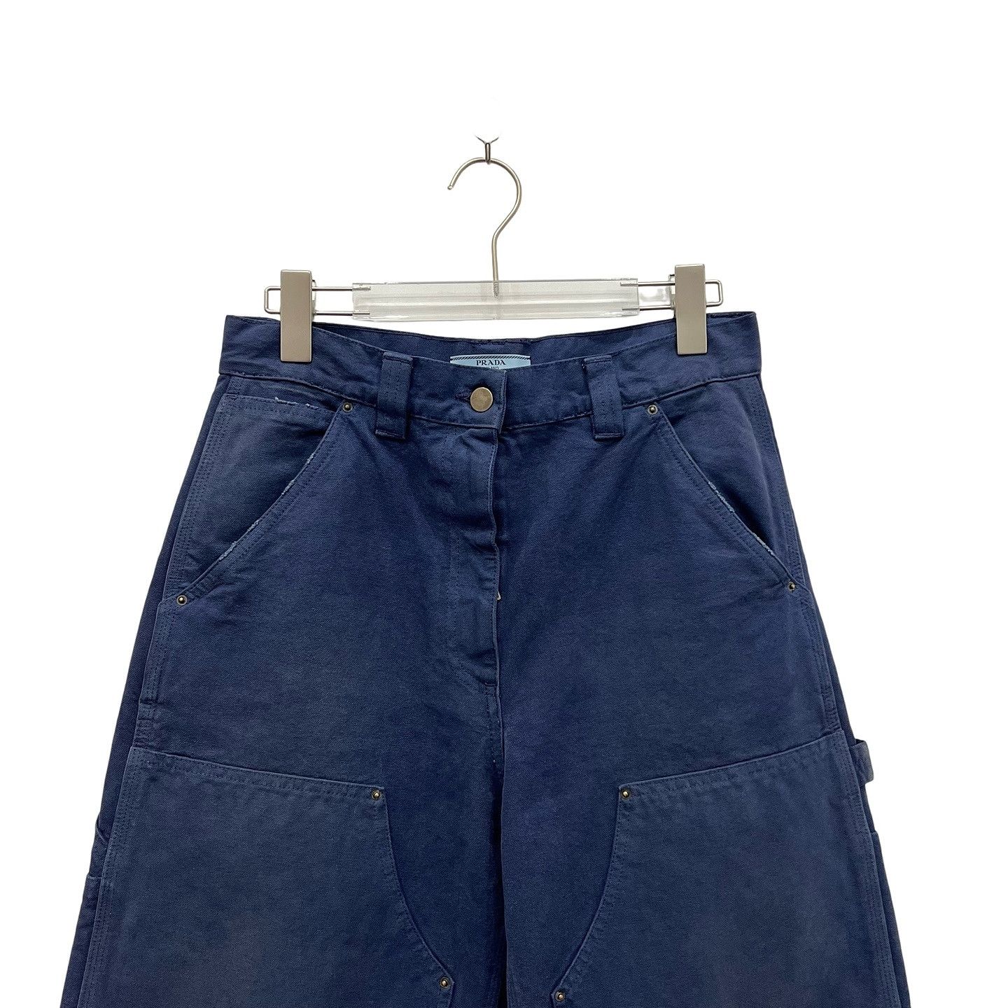 Prada Prada Canvas Logo Jeans Size 36 Size 25" / US 0 / IT 36 - 6 Thumbnail