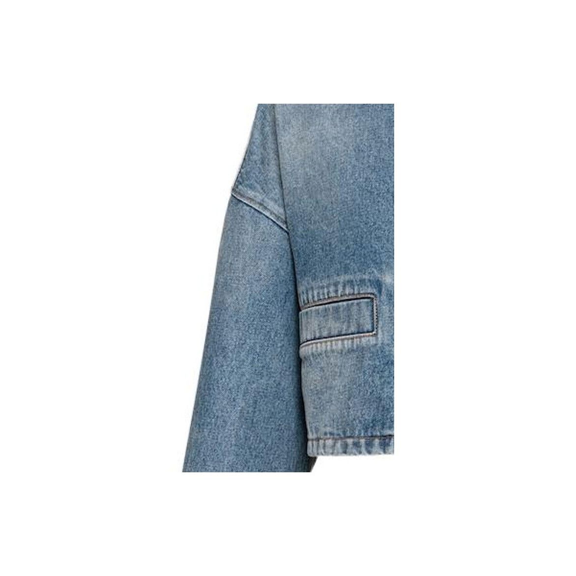 Prada Prada Triangle Logo Denim Jacket Size 38 Size XS / US 0-2 / IT 36-38 - 10 Thumbnail