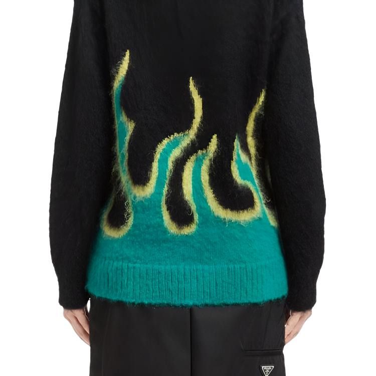 Prada Prada Flame Mohair Sweater Size 36 Size XS / US 0-2 / IT 36-38 - 11 Thumbnail