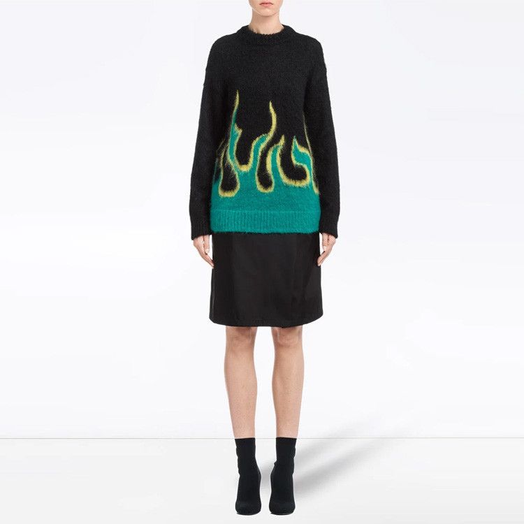 Prada Prada Flame Mohair Sweater Size 36 Size XS / US 0-2 / IT 36-38 - 9 Thumbnail