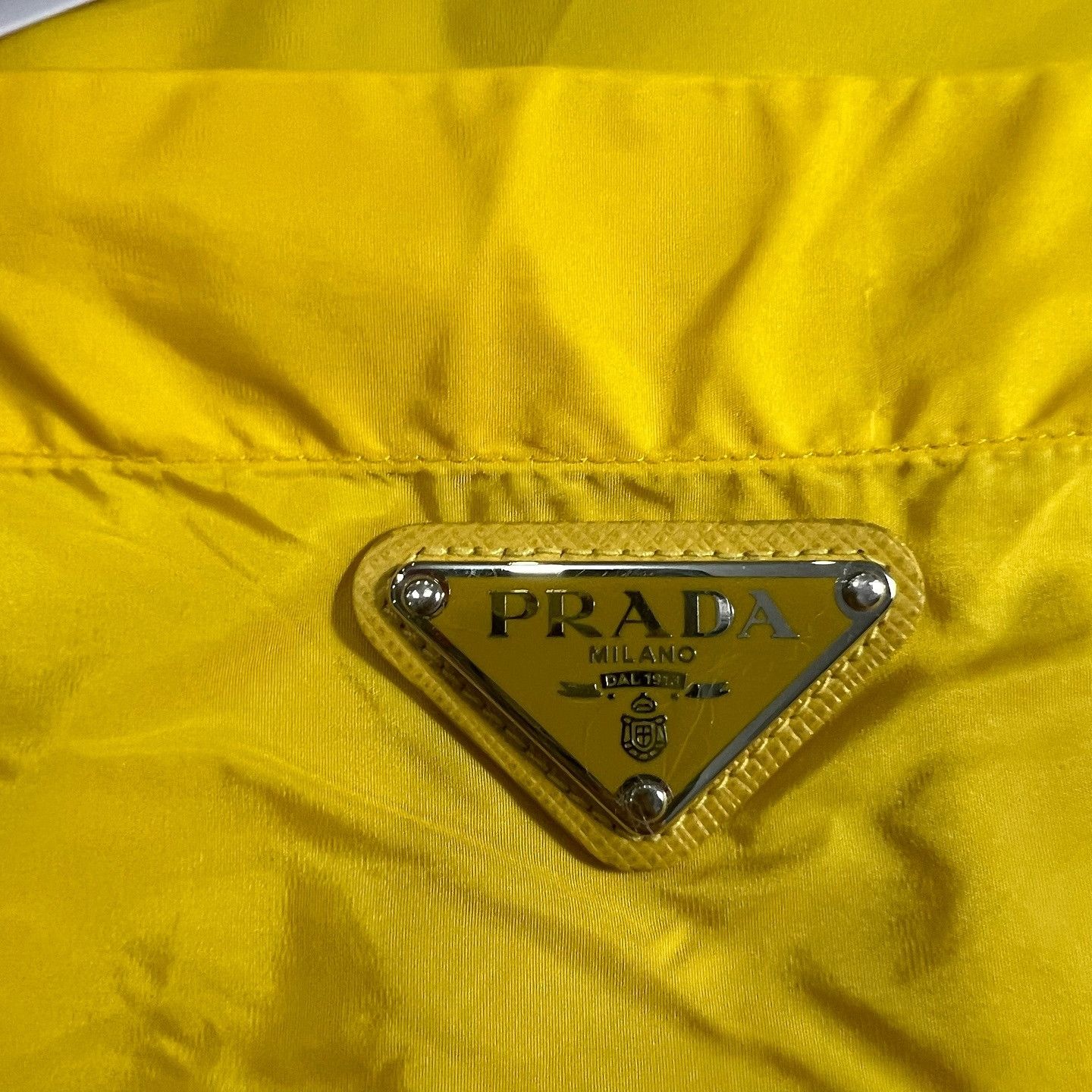 Prada Prada Re-Nylon Logo Short Sleeve Shirt Size L Size US L / EU 52-54 / 3 - 5 Thumbnail