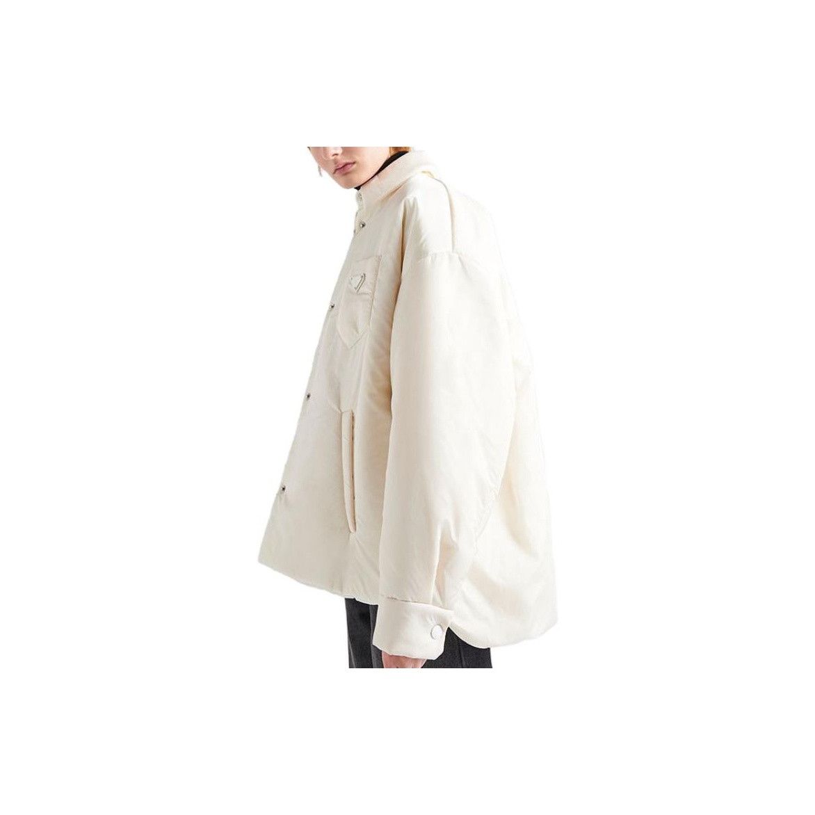 Prada Prada Re-Nylon Logo Snap Jacket Size 36 Size XS / US 0-2 / IT 36-38 - 11 Thumbnail