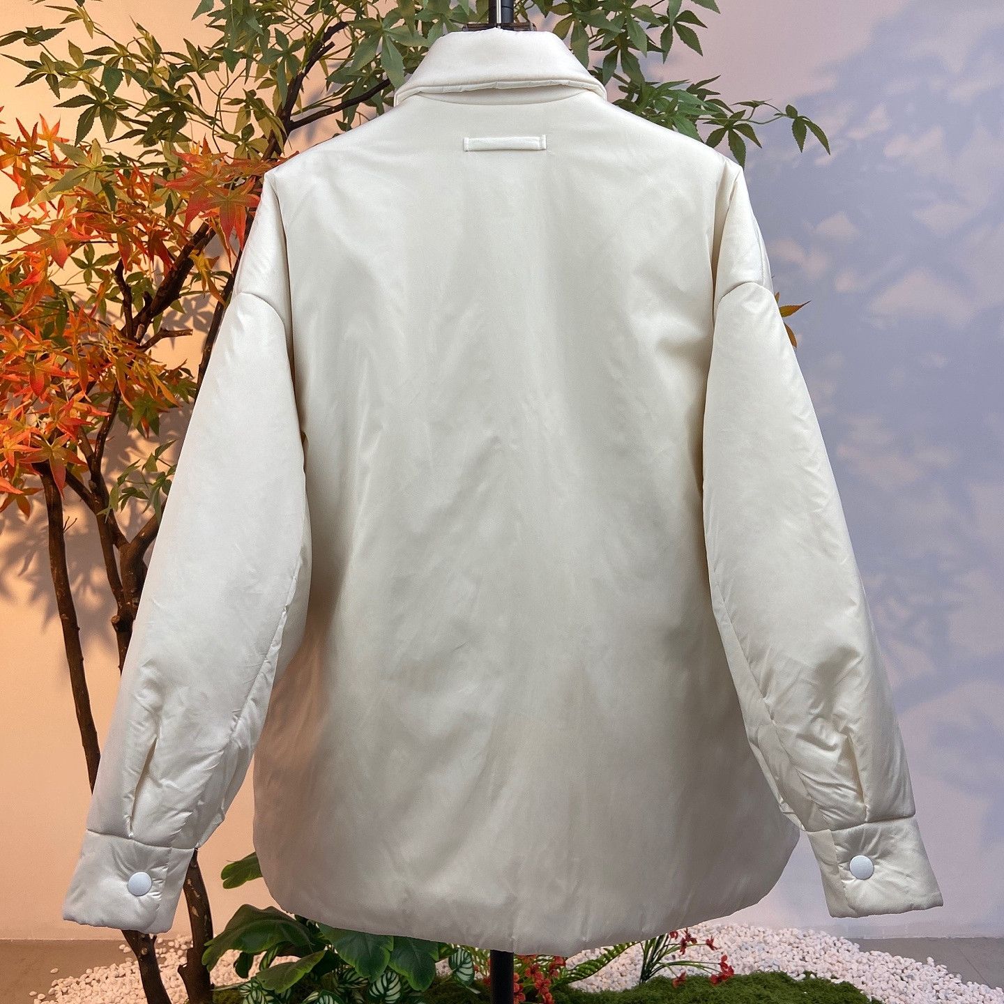 Prada Prada Re-Nylon Logo Snap Jacket Size 36 Size XS / US 0-2 / IT 36-38 - 2 Thumbnail
