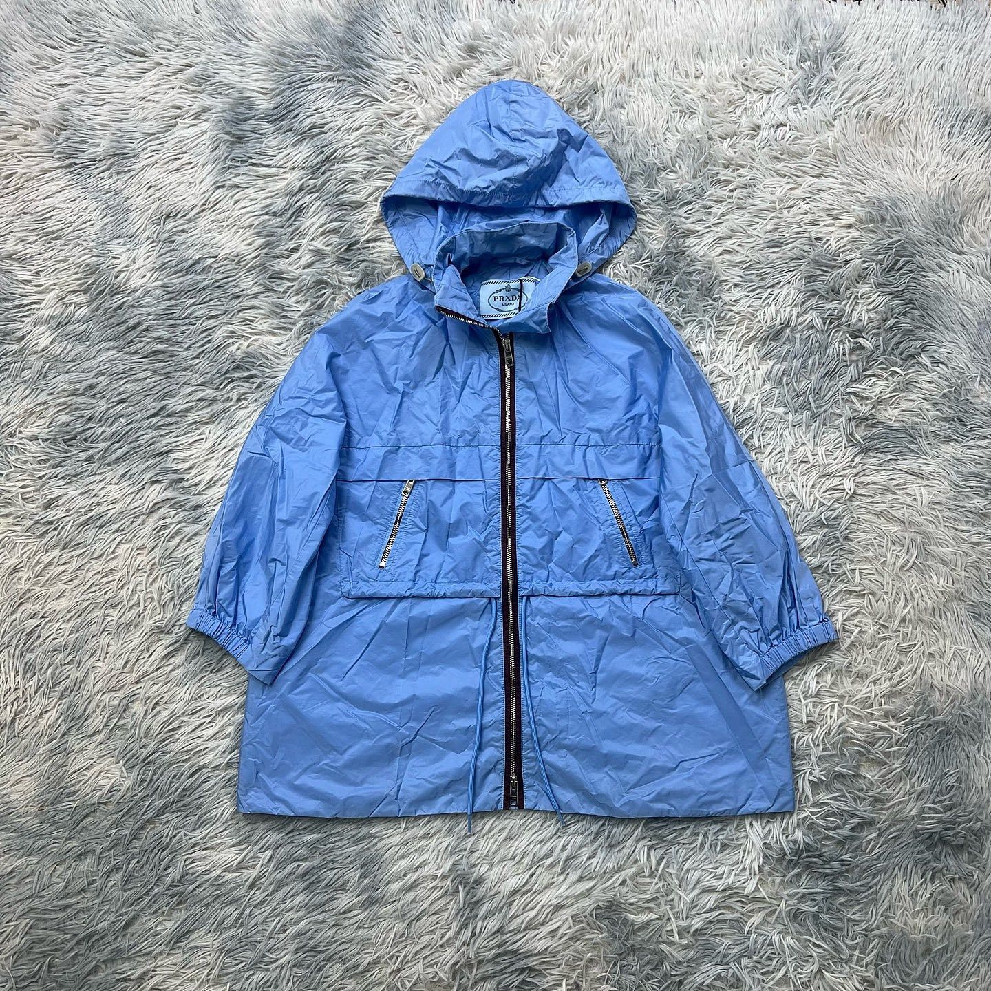 Prada Prada Hooded Windbreaker Jacket Size 40 Size S / US 4 / IT 40 - 5 Thumbnail