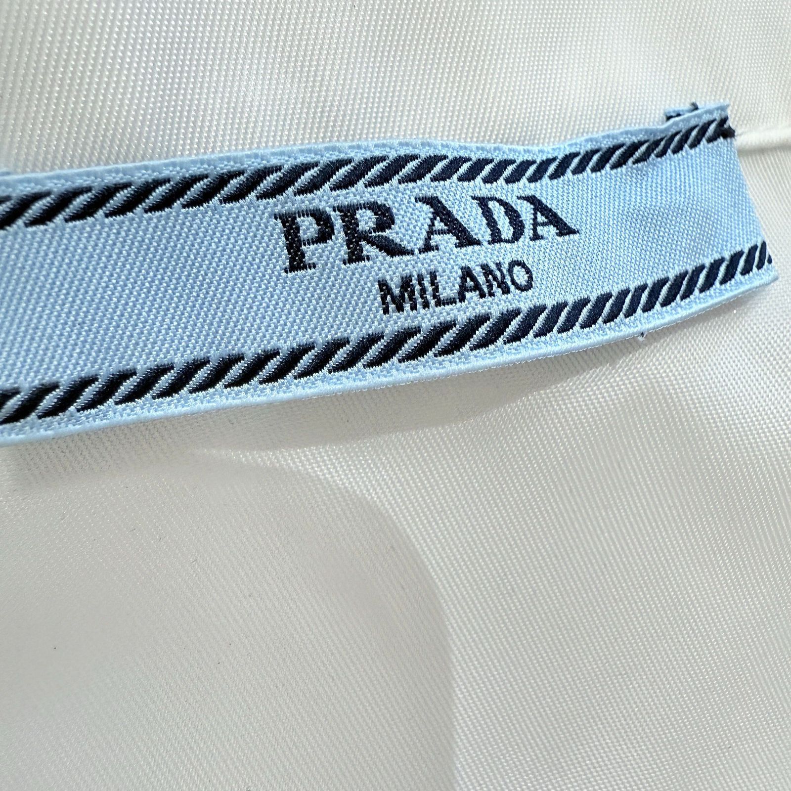 Prada Prada Re-Nylon Logo Button Up Shirt Size 36 Size XS / US 0-2 / IT 36-38 - 3 Thumbnail