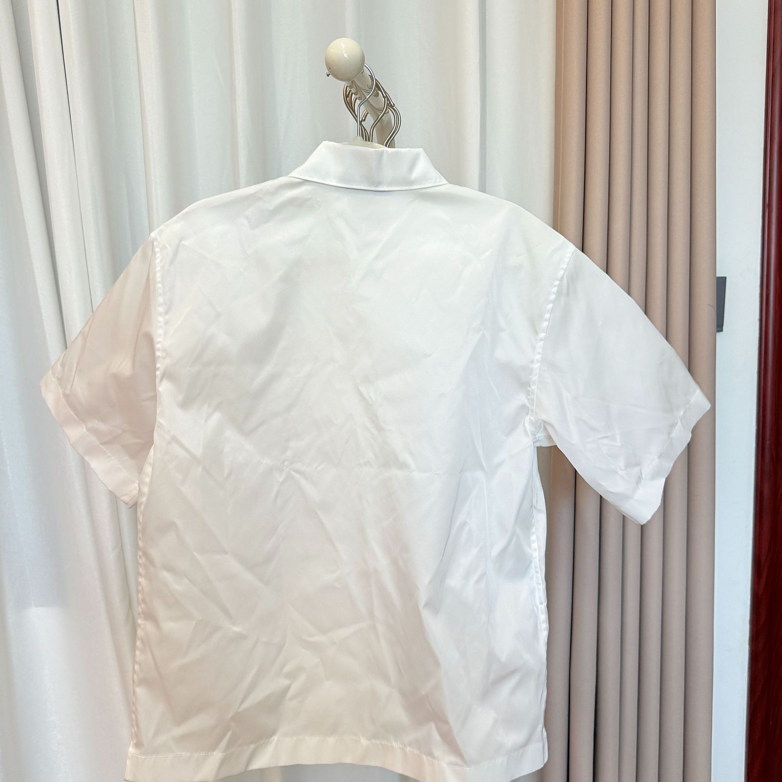 Prada Prada Re-Nylon Logo Button Up Shirt Size 36 Size XS / US 0-2 / IT 36-38 - 2 Thumbnail