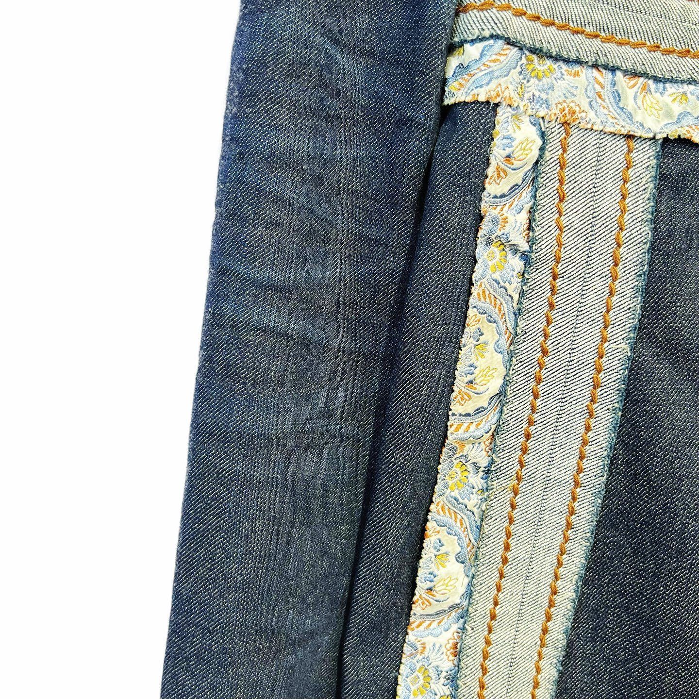Prada Prada Floral Panel Denim Jacket Size 42 Size M / US 6-8 / IT 42-44 - 7 Thumbnail