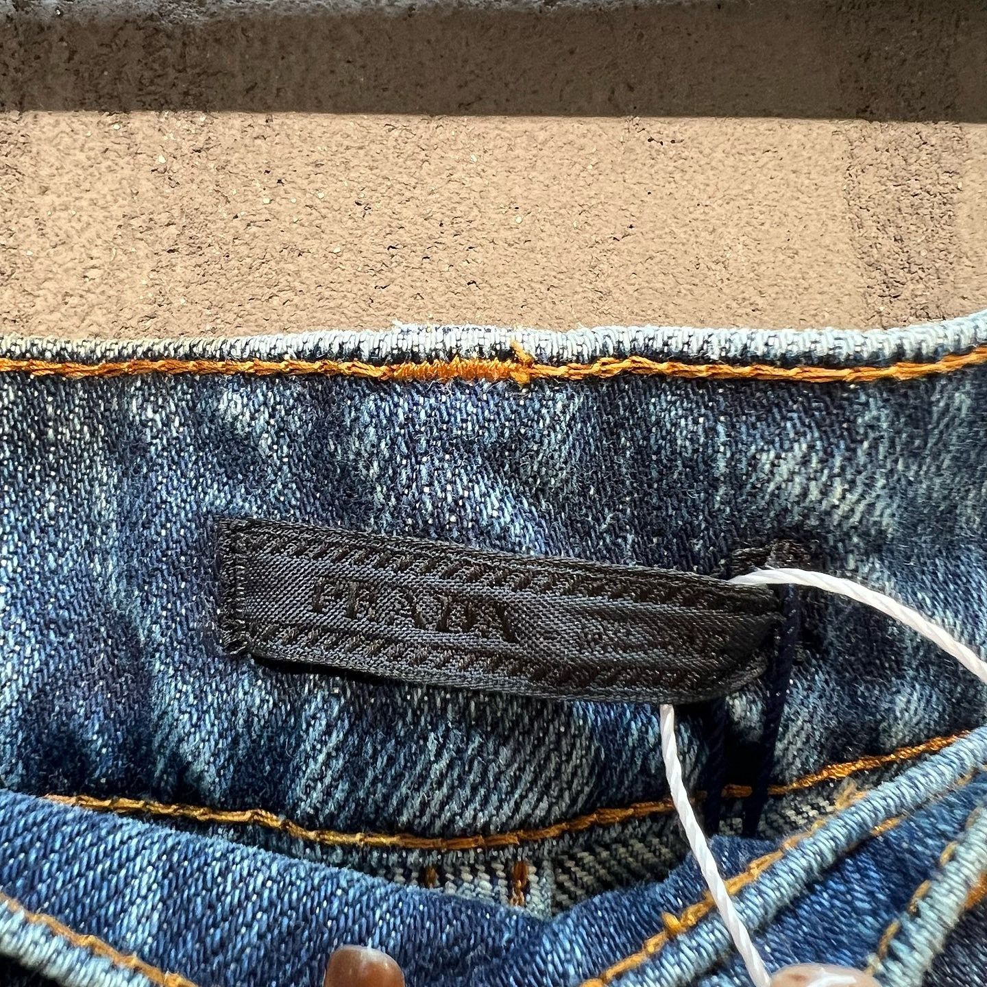 Prada Prada Triangle Logo Denim Jeans Size 31 Size US 31 - 3 Thumbnail