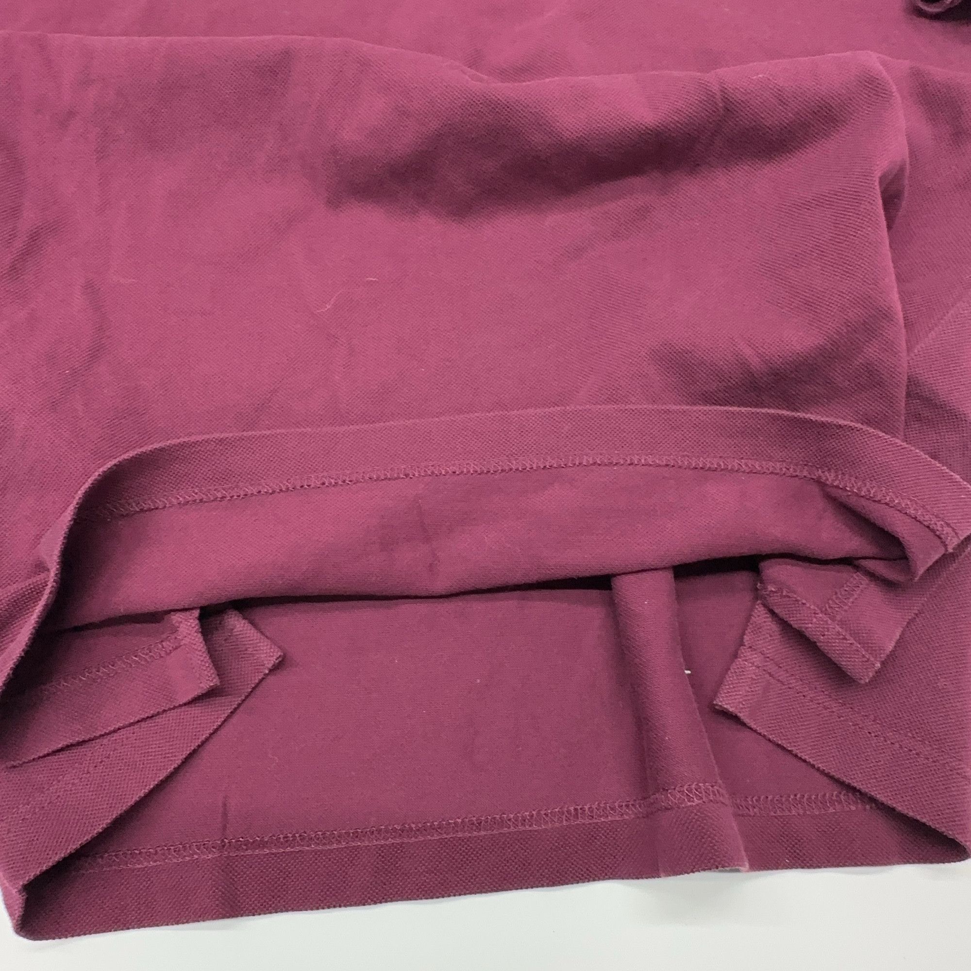 Prada Prada Logo Polo Shirt Dark Red Size M Size US M / EU 48-50 / 2 - 8 Thumbnail