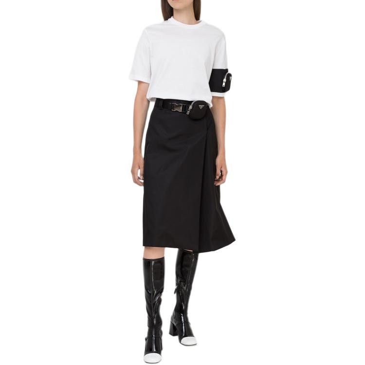 Prada Prada Pouch Sleeve T-Shirt Size S Size US S / EU 44-46 / 1 - 13 Thumbnail