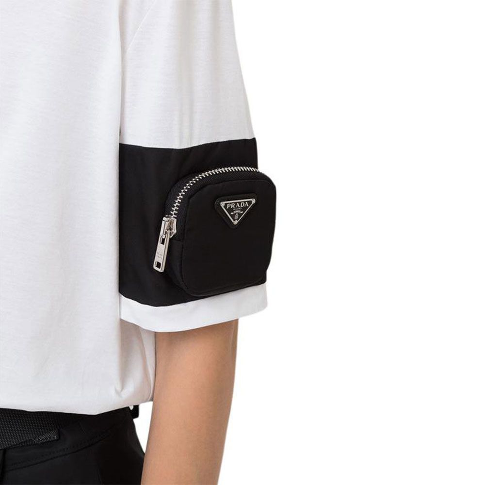 Prada Prada Pouch Sleeve T-Shirt Size S Size US S / EU 44-46 / 1 - 16 Thumbnail