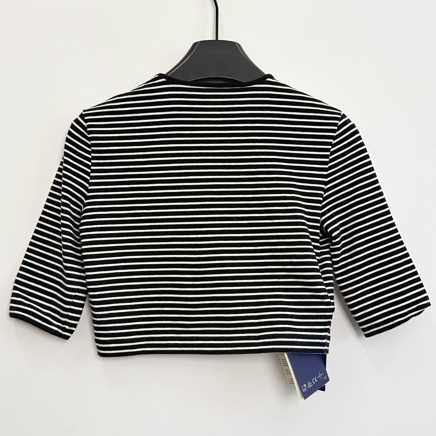 Prada Prada Striped Logo Plaque Long Sleeve T-Shirt Size 38 Size XS / US 0-2 / IT 36-38 - 2 Thumbnail