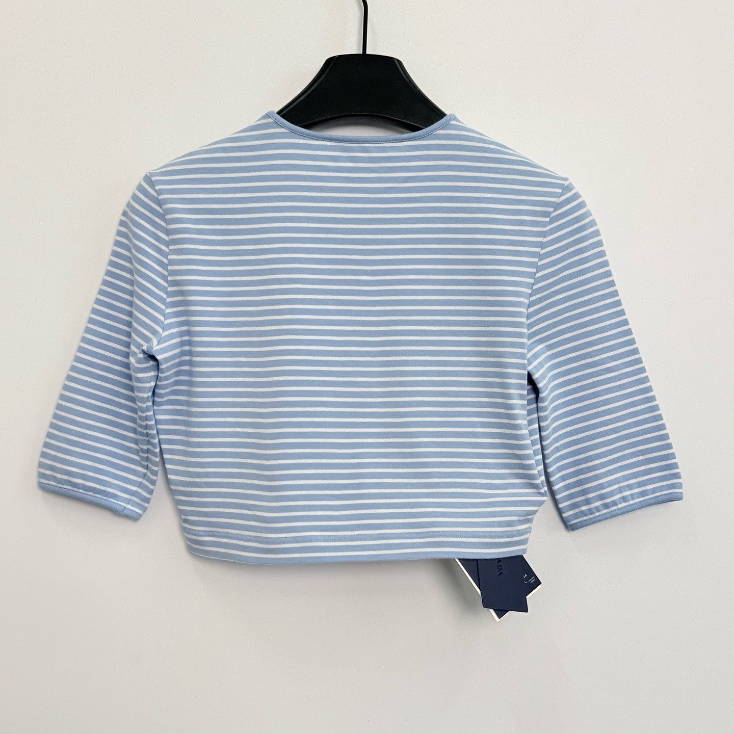 Prada Prada Striped Crop Top Size 38 Size XS / US 0-2 / IT 36-38 - 2 Thumbnail