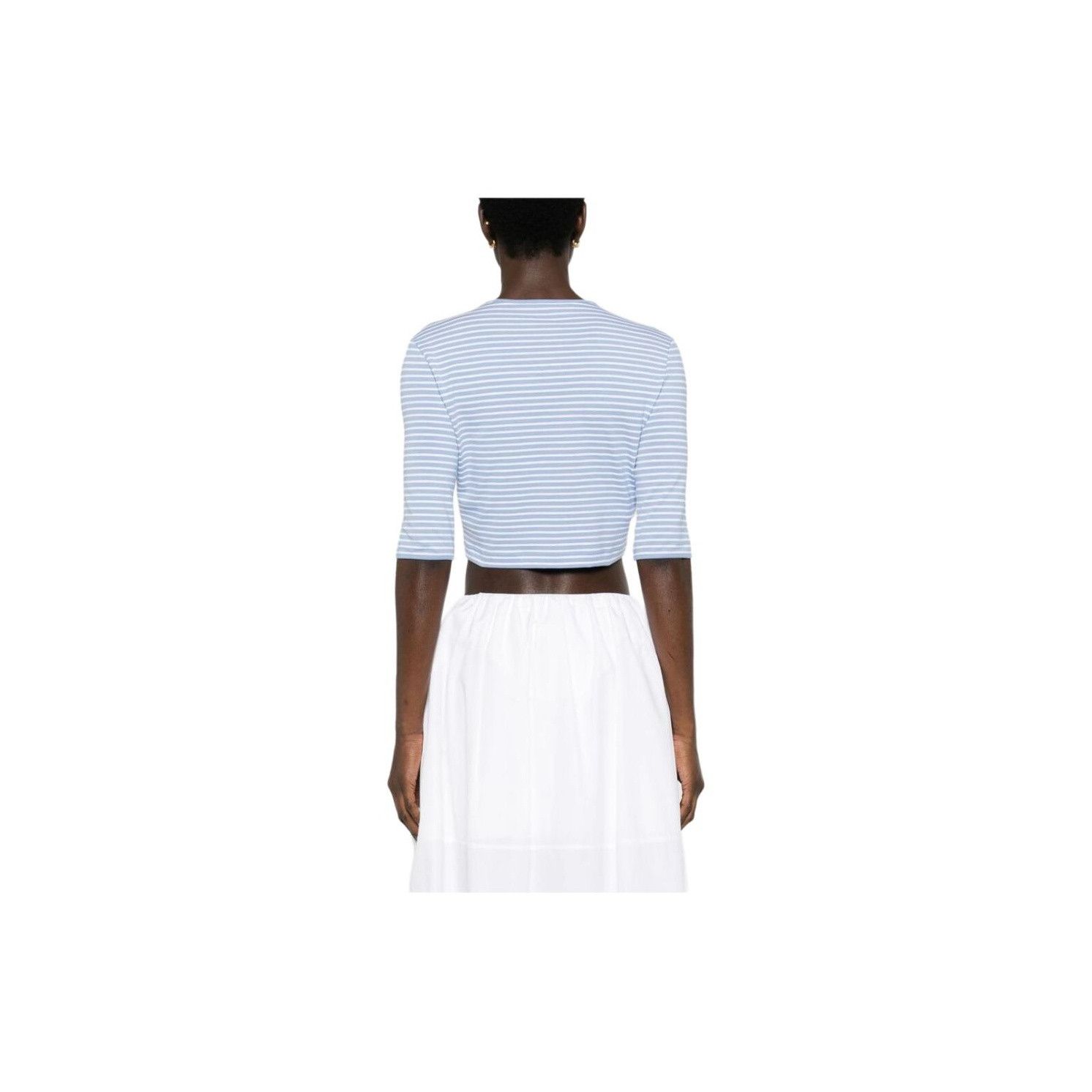 Prada Prada Striped Crop Top Size 38 Size XS / US 0-2 / IT 36-38 - 8 Thumbnail