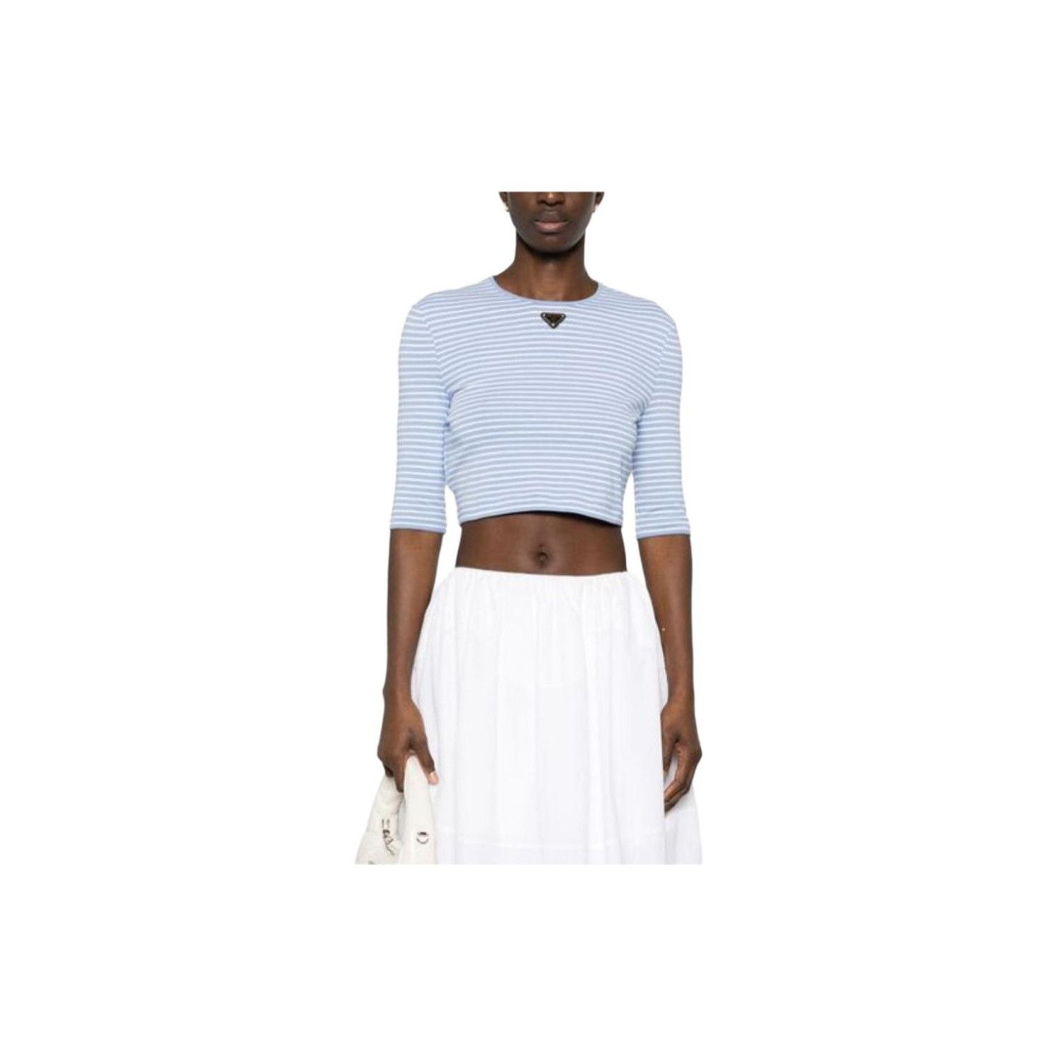 Prada Prada Striped Crop Top Size 38 Size XS / US 0-2 / IT 36-38 - 7 Thumbnail