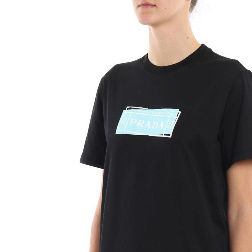 Prada Prada Graphic Print Crew Neck T-Shirt Size S Size S / US 4 / IT 40 - 9 Thumbnail