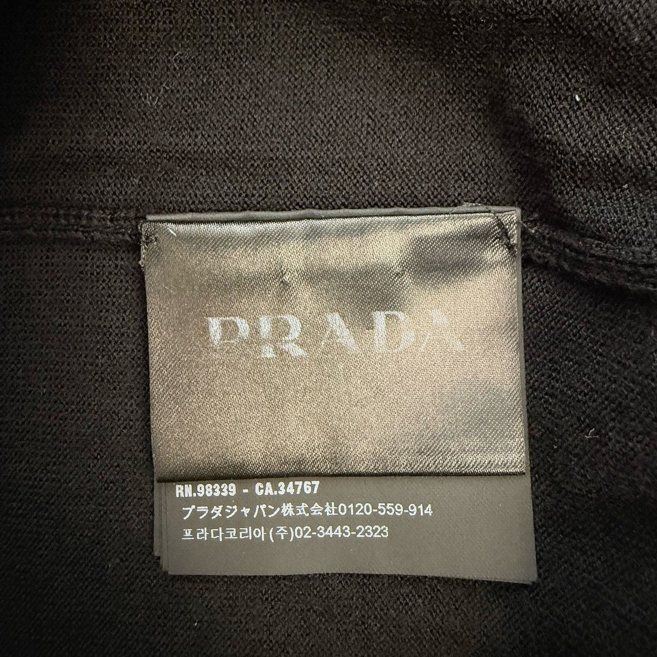 Prada Prada Diamond Stripe Wool Sweater Size M Size US M / EU 48-50 / 2 - 4 Thumbnail