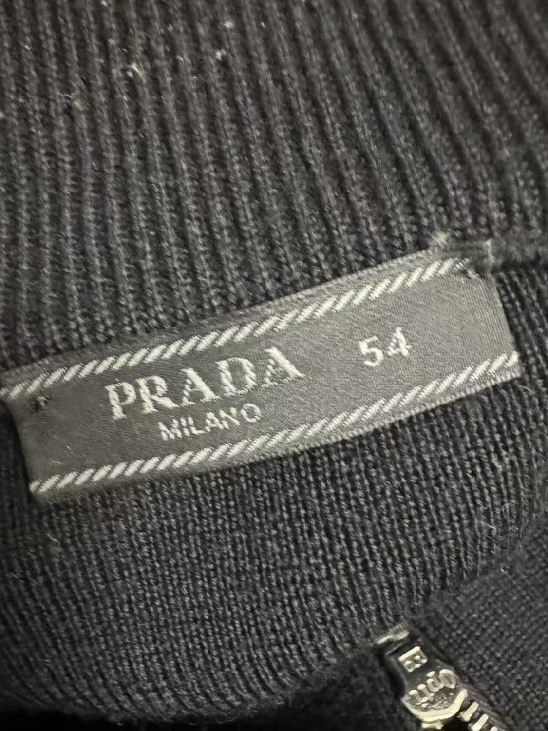 Prada Prada Logo Nylon Knit Hybrid Bomber Jacket Size L Size US L / EU 52-54 / 3 - 3 Thumbnail
