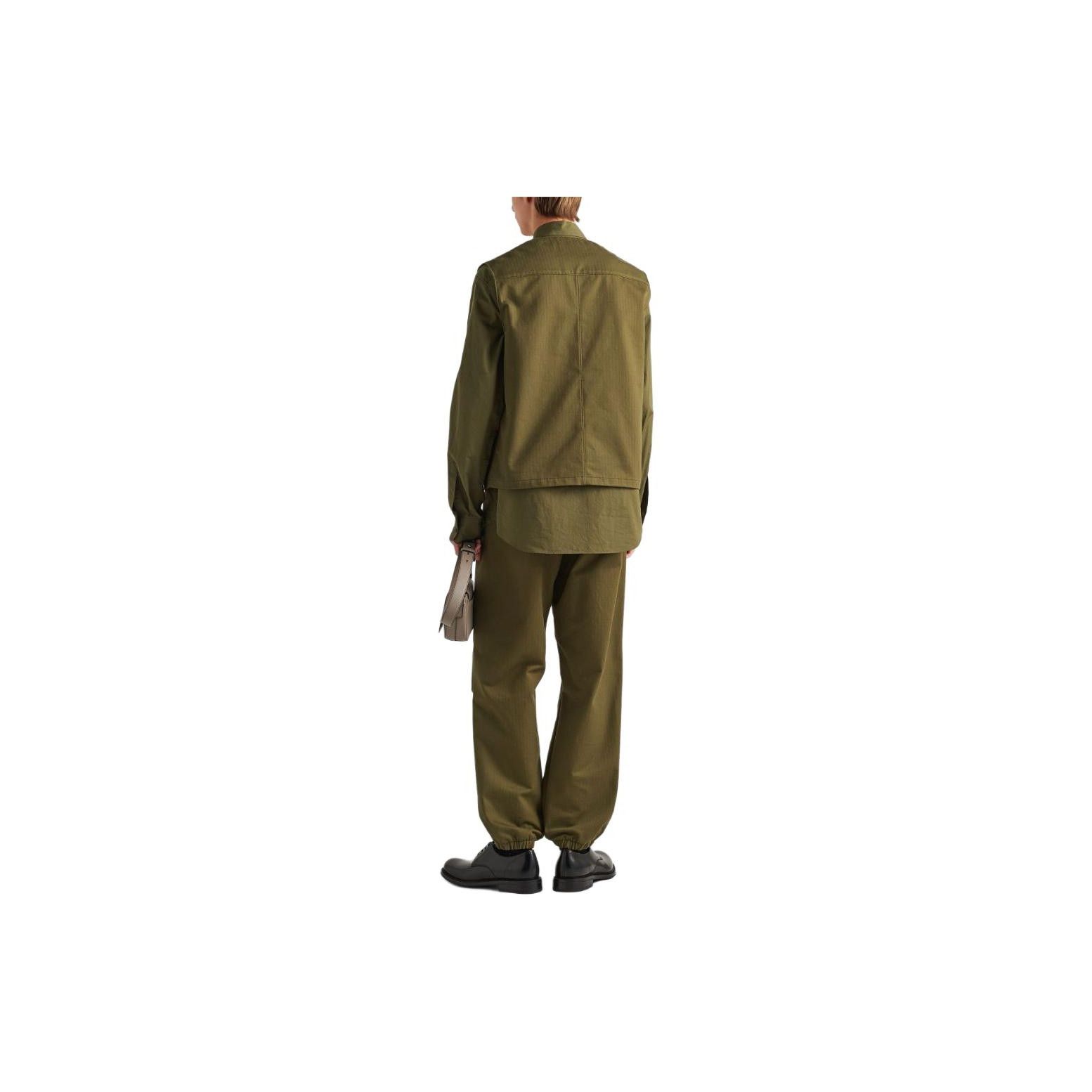 Prada Prada Green Cotton Jogger Pants Size 52 Size US 36 / EU 52 - 11 Thumbnail
