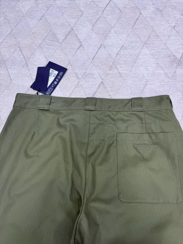 Prada Prada Green Cotton Jogger Pants Size 52 Size US 36 / EU 52 - 7 Thumbnail