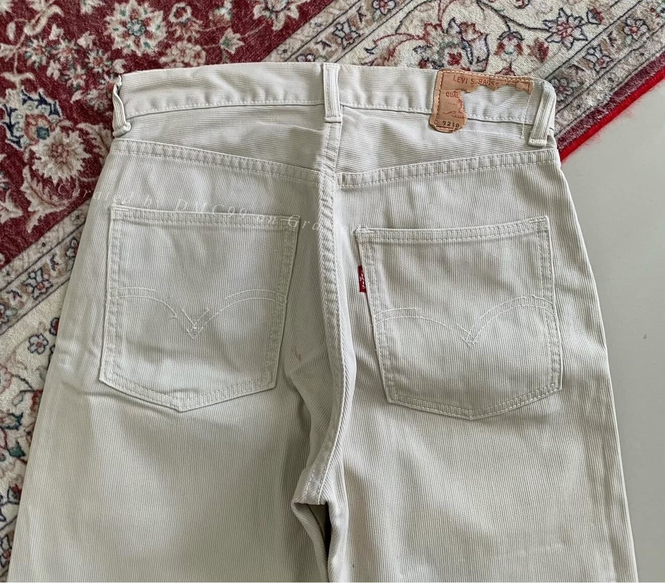 Levi's Vintage 1960s Levi's 921B Big E Corduroy Jeans Size US 27 - 3 Thumbnail