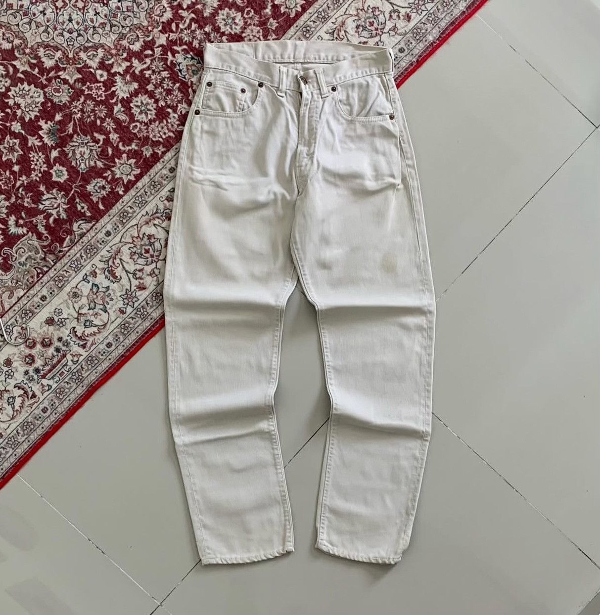 Levi's Vintage 1960s Levi's 921B Big E Corduroy Jeans Size US 27 - 8 Thumbnail