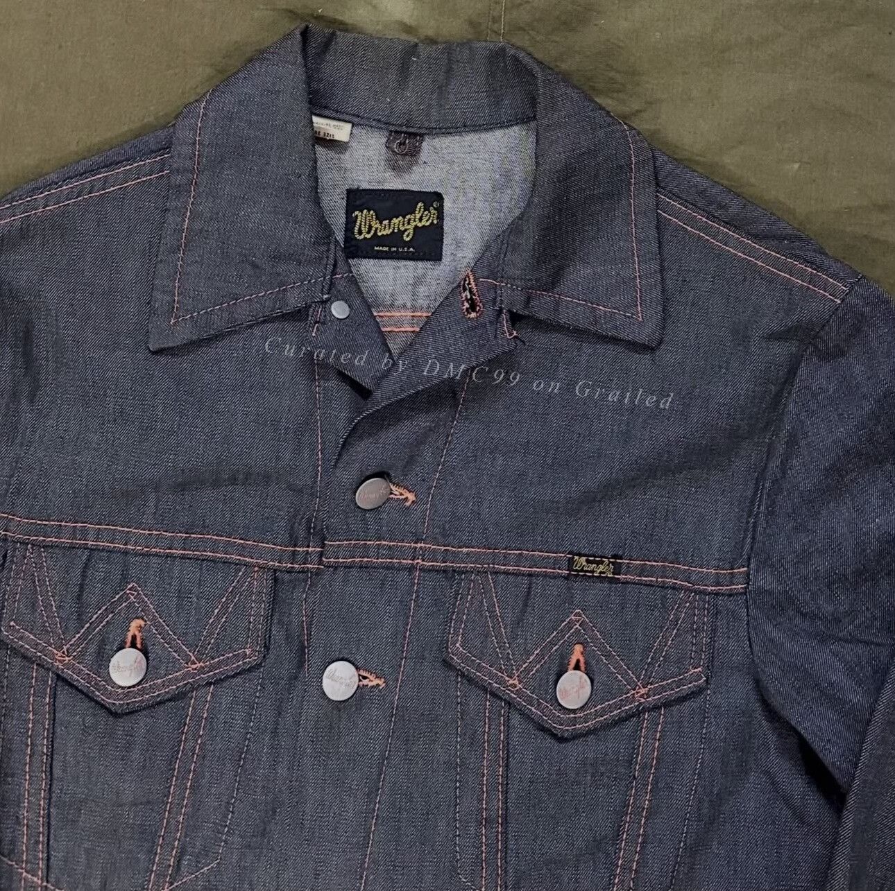 Wrangler Vintage 1970s Wrangler Patchwork Jacket Size US M / EU 48-50 / 2 - 2 Thumbnail