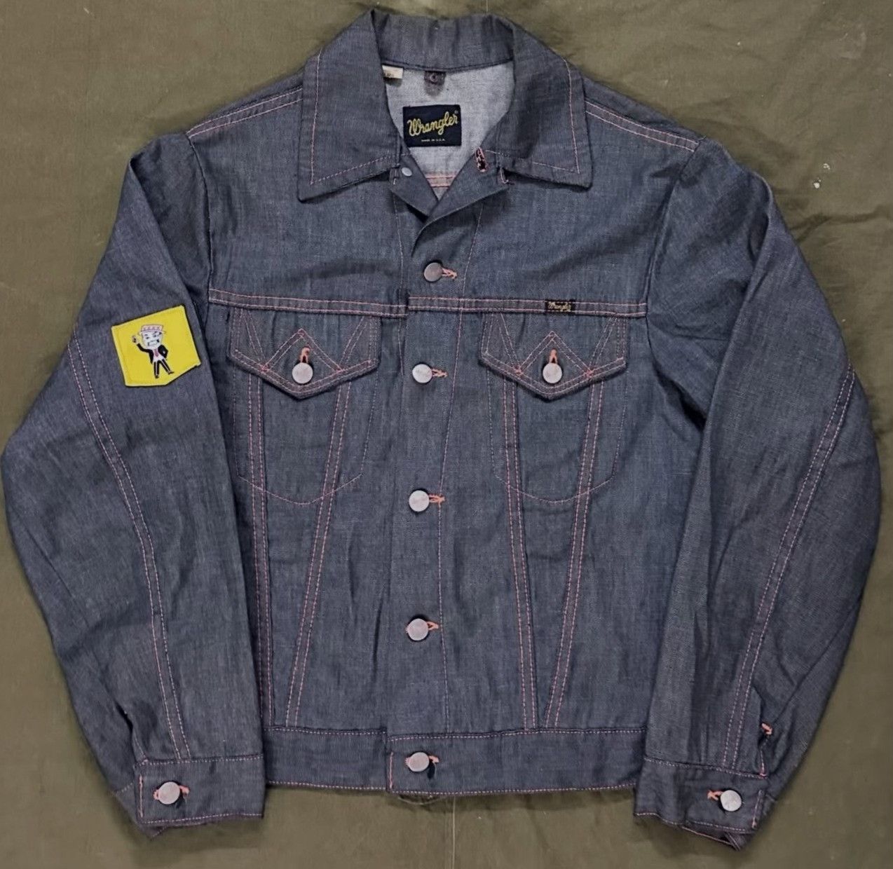 Wrangler Vintage 1970s Wrangler Patchwork Jacket Size US M / EU 48-50 / 2 - 3 Thumbnail