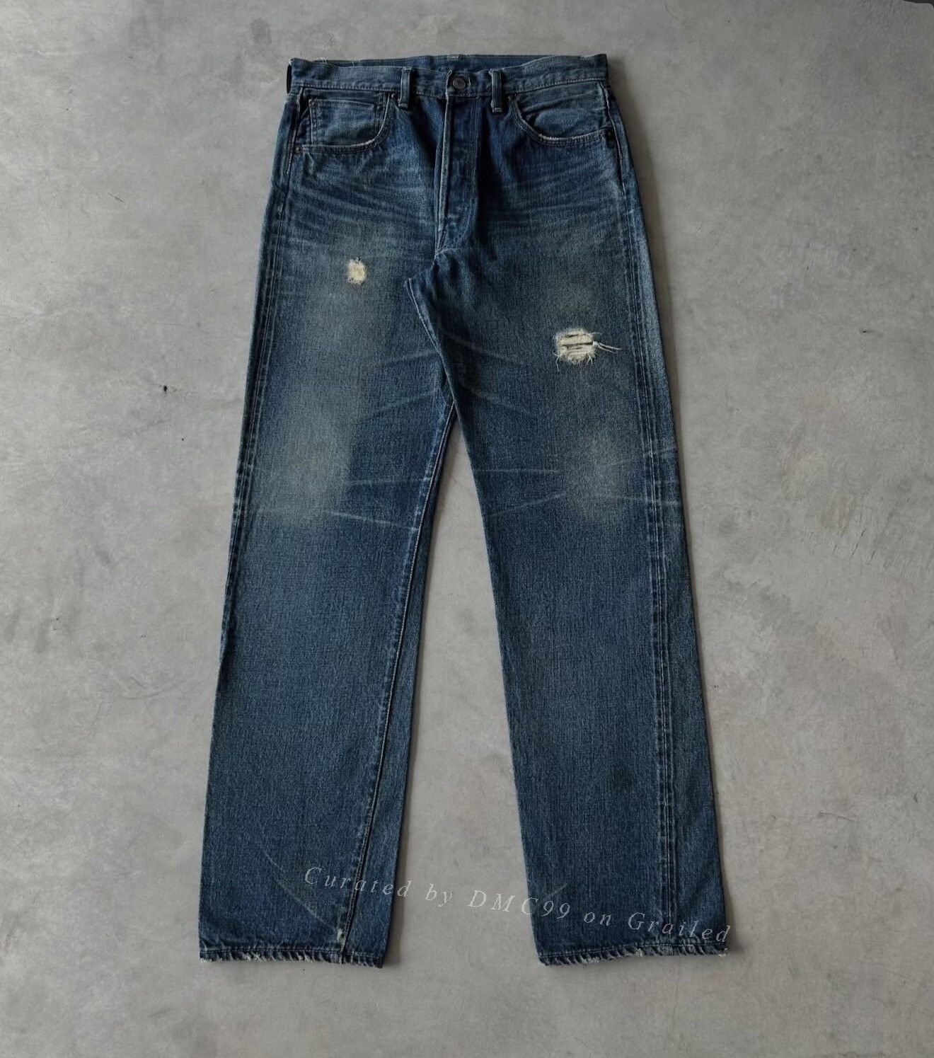 Levi's Vintage Levi's 501 Selvedge Big E Size US 32 / EU 48 - 2 Thumbnail