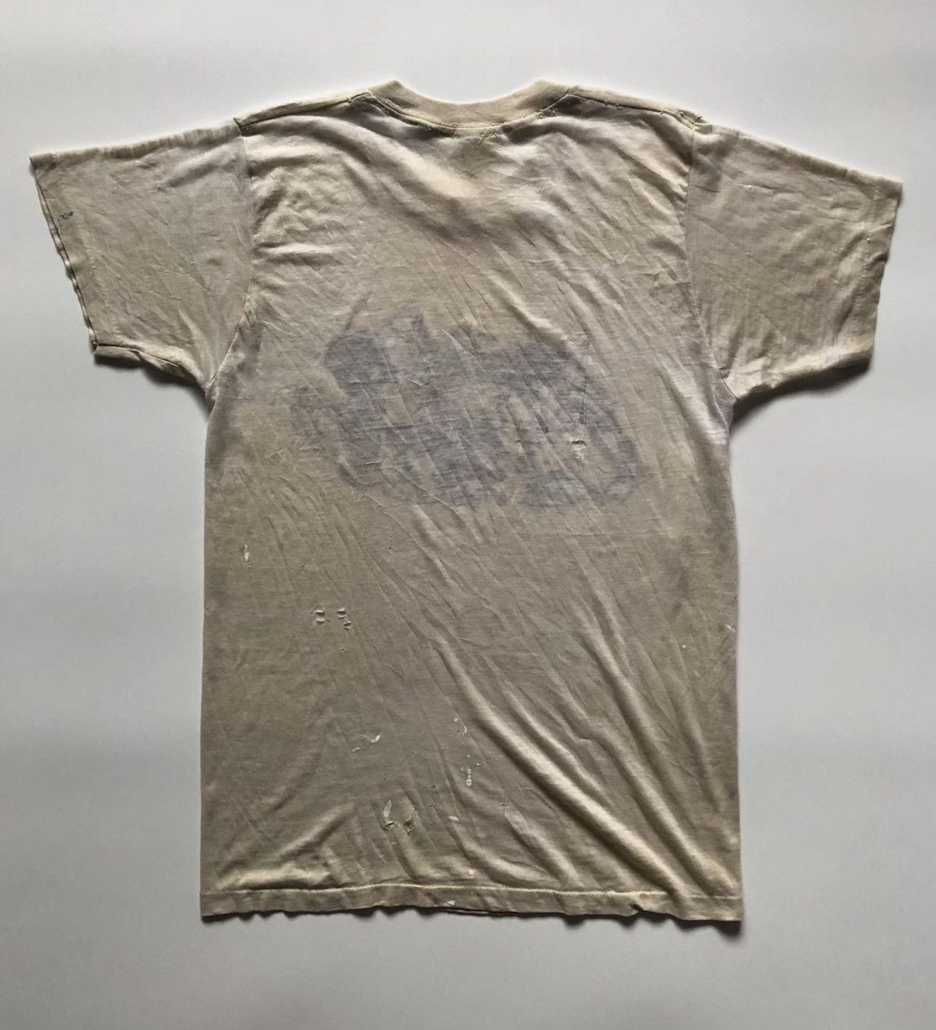 Vintage 1990s Cyberpunk Art Thrashed Vintage Tee Size US M / EU 48-50 / 2 - 2 Thumbnail
