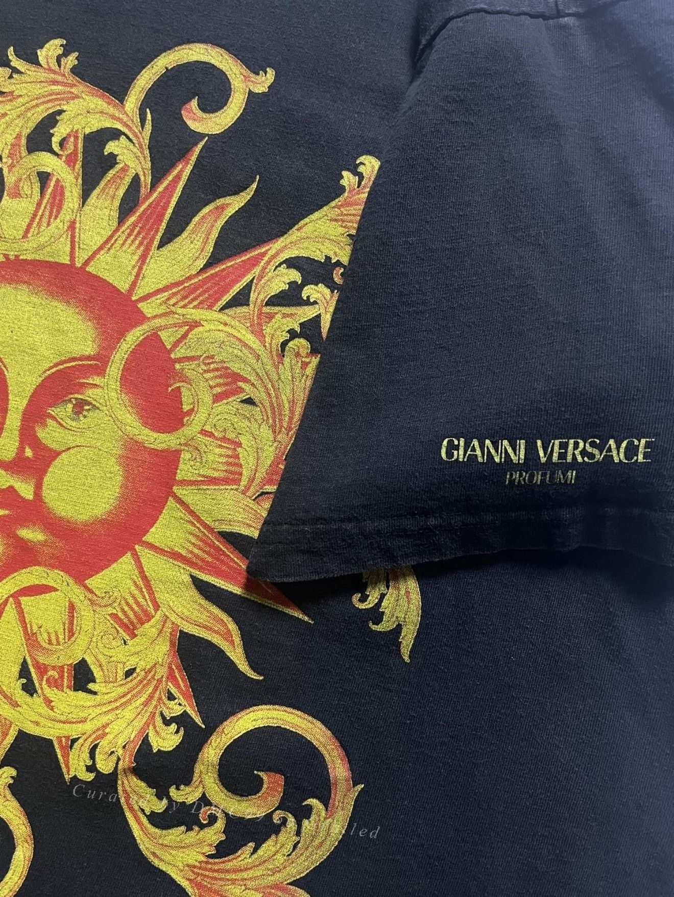 Versace Vintage 1990s Gianni Versace Sun Shirt Size US M / EU 48-50 / 2 - 7 Thumbnail