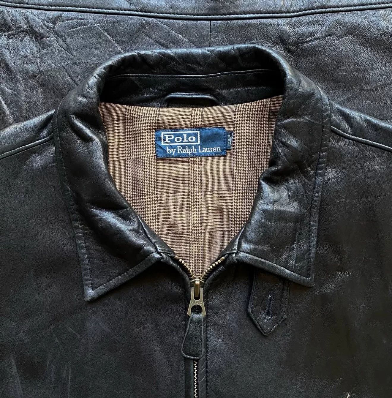 Ralph Lauren Vintage Polo Ralph Lauren 1990s Leather Jacket Size US M / EU 48-50 / 2 - 6 Thumbnail