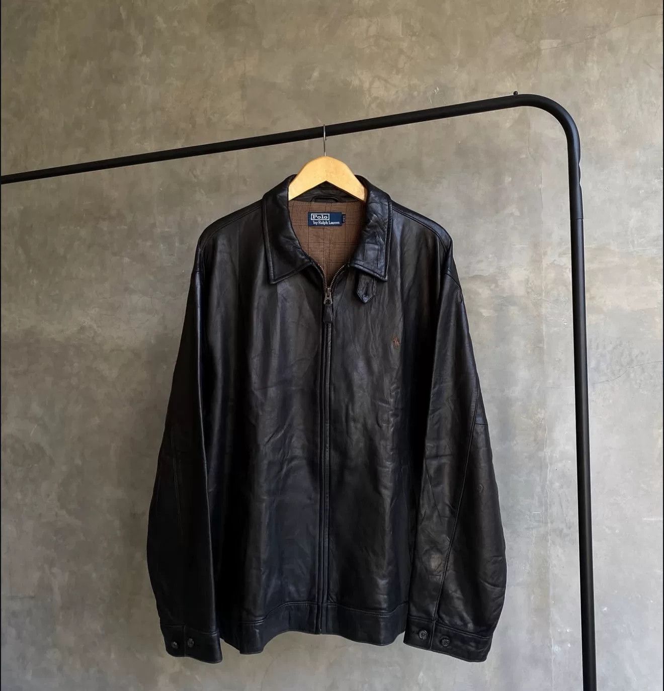 Ralph Lauren Vintage Polo Ralph Lauren 1990s Leather Jacket Size US M / EU 48-50 / 2 - 5 Thumbnail