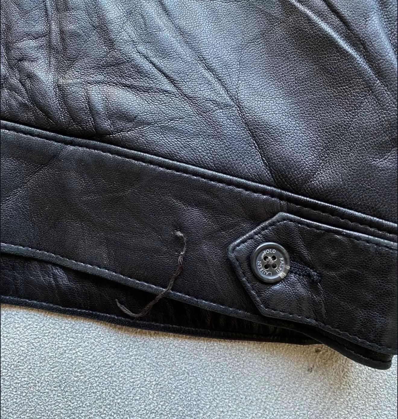 Ralph Lauren Vintage Polo Ralph Lauren 1990s Leather Jacket Size US M / EU 48-50 / 2 - 9 Thumbnail