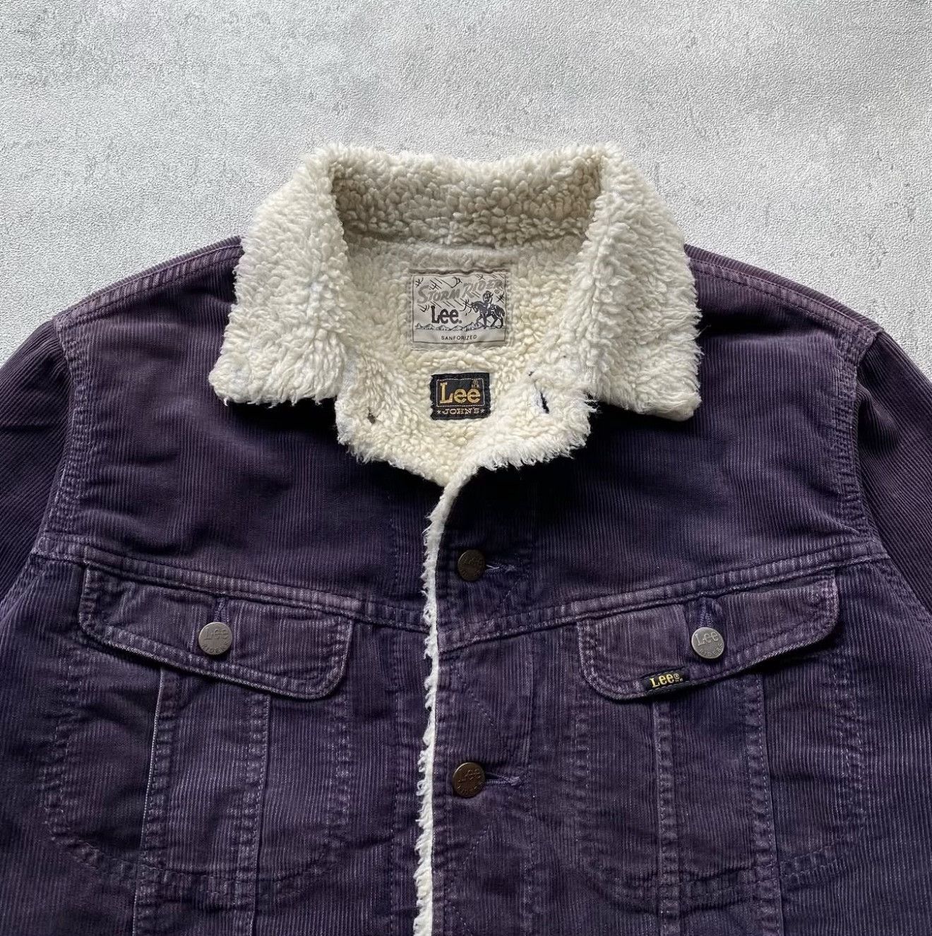 Lee Vintage Lee 90s Storm Rider Purple Trucker Jacket Size US M / EU 48-50 / 2 - 4 Thumbnail