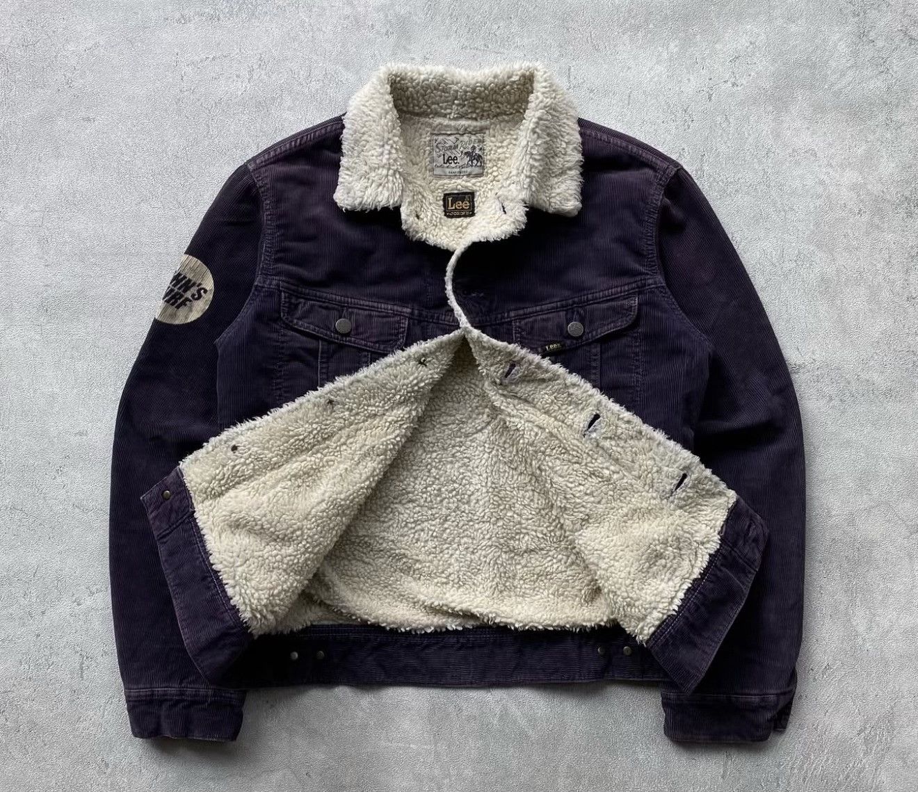 Lee Vintage Lee 90s Storm Rider Purple Trucker Jacket Size US M / EU 48-50 / 2 - 5 Thumbnail