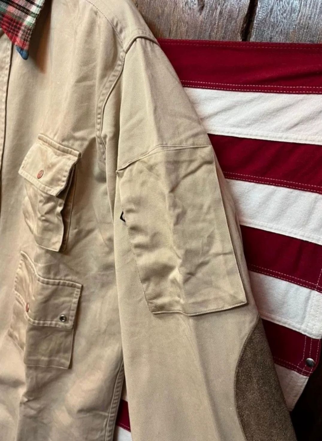 Ralph Lauren Vintage Polo Ralph Lauren Brown Work Shirt-Jacket Size US M / EU 48-50 / 2 - 5 Thumbnail
