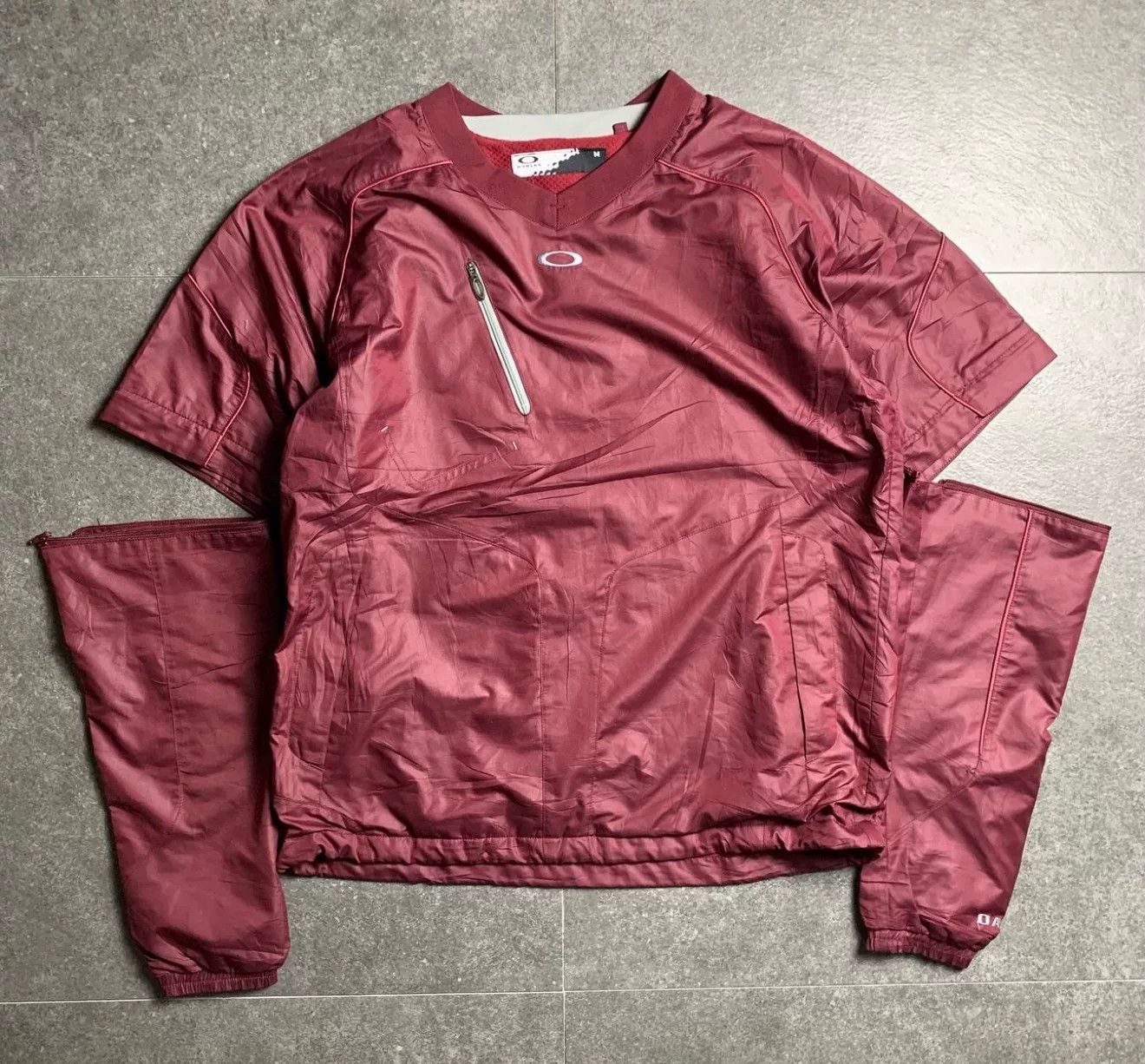 Oakley Vintage Oakley 2000s 2in1 Pullover Jacket Size US M / EU 48-50 / 2 - 2 Thumbnail