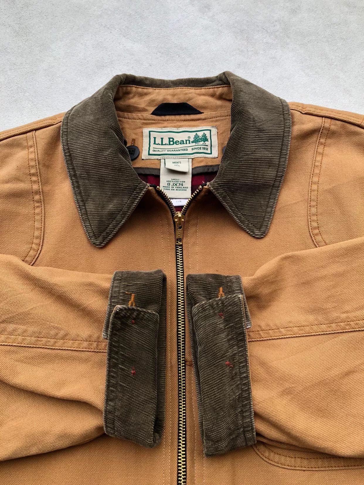 Vintage Vintage L.L.Bean 90s Cropped Hunting Jacket Size US M / EU 48-50 / 2 - 6 Thumbnail