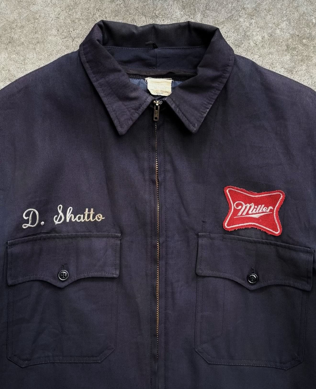 Vintage 1960s Union Made Miller D. Shatto Work Jacket Size US M / EU 48-50 / 2 - 2 Thumbnail