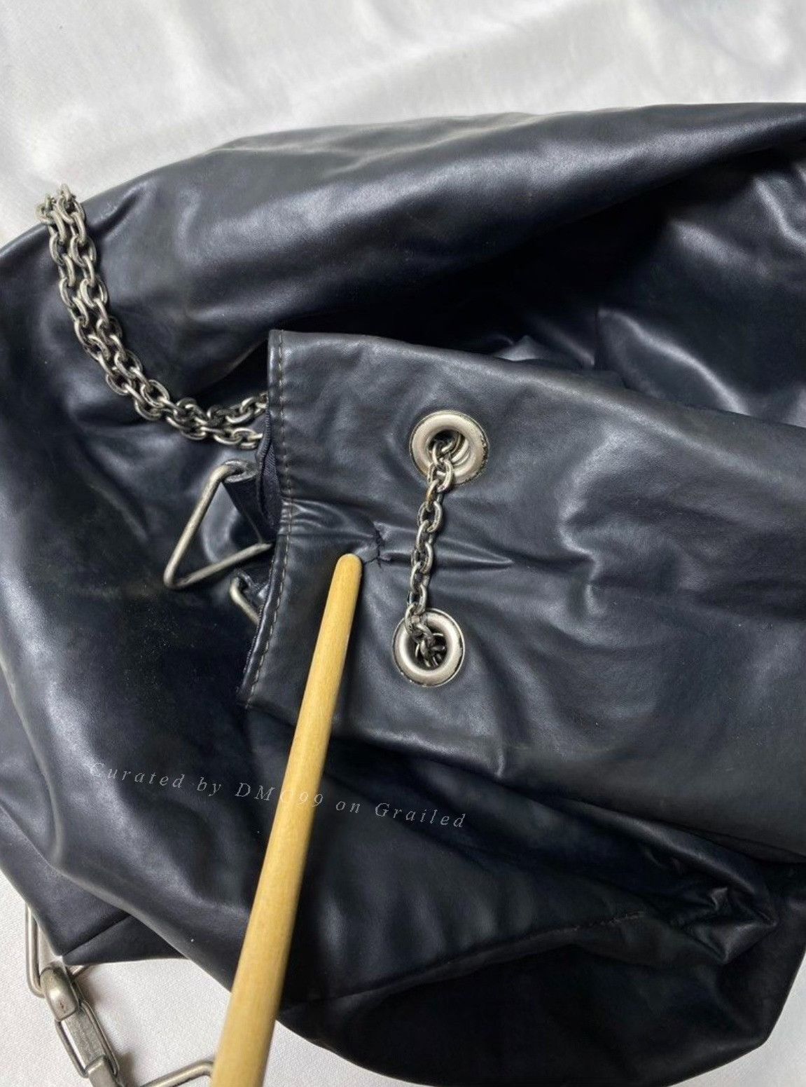 Vintage Vintage Jean Paul Gaultier 1990s Drawstring Bucket Bag Size ONE SIZE - 8 Thumbnail