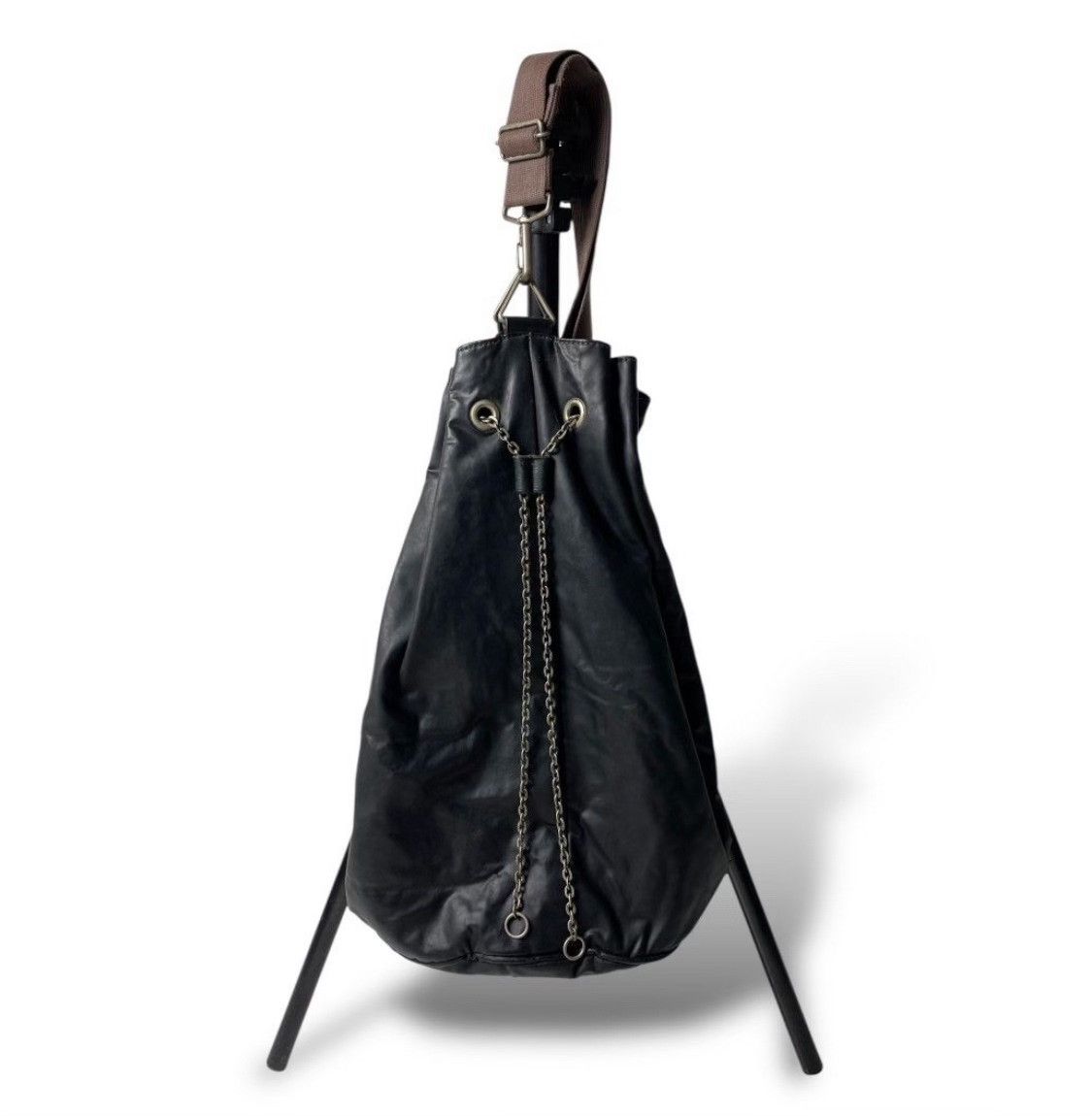Vintage Vintage Jean Paul Gaultier 1990s Drawstring Bucket Bag Size ONE SIZE - 2 Thumbnail