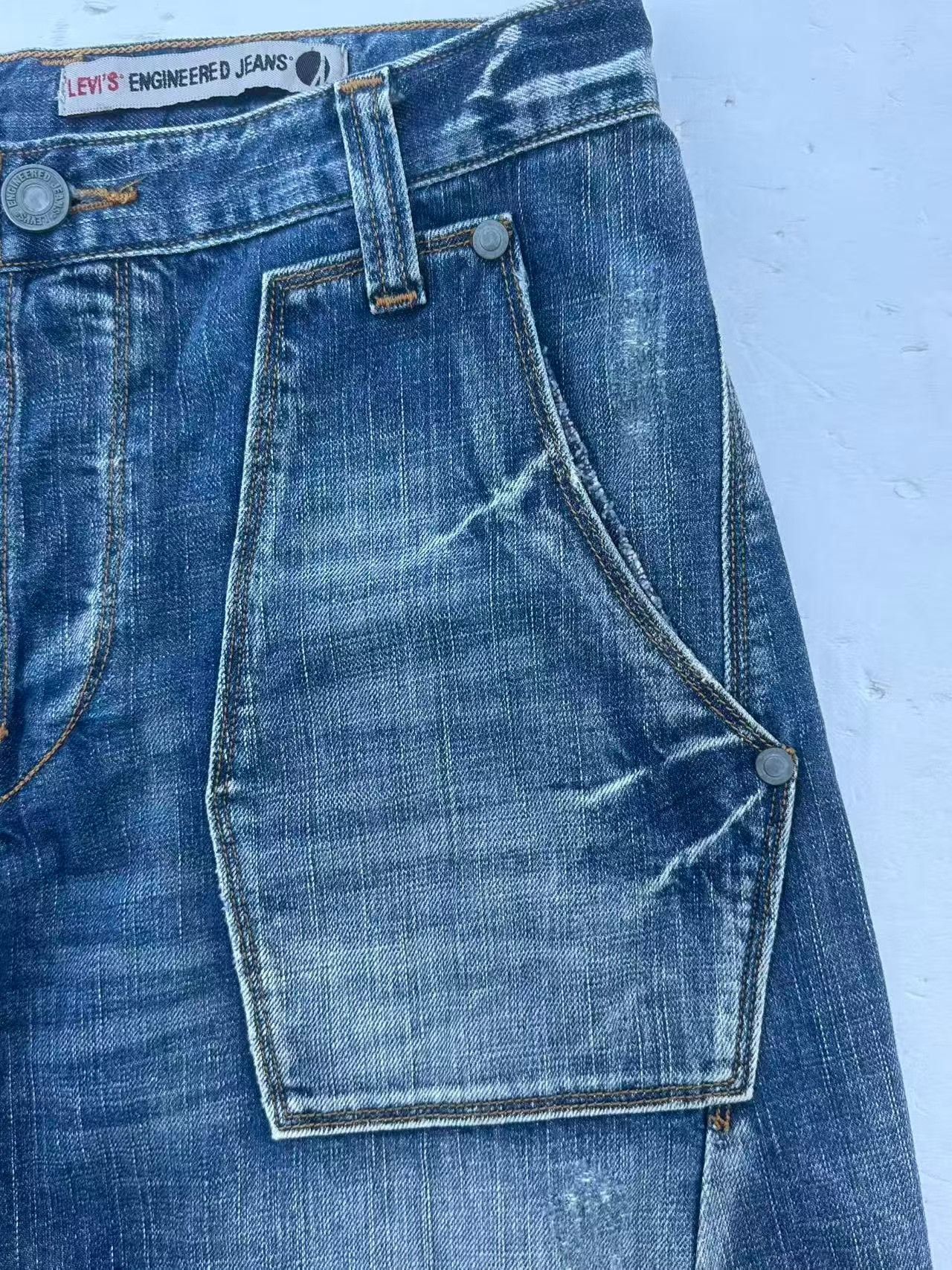 Levi's Vintage Levi's 2000s LEJ Engineered Jeans Size US 28 / EU 44 - 5 Thumbnail