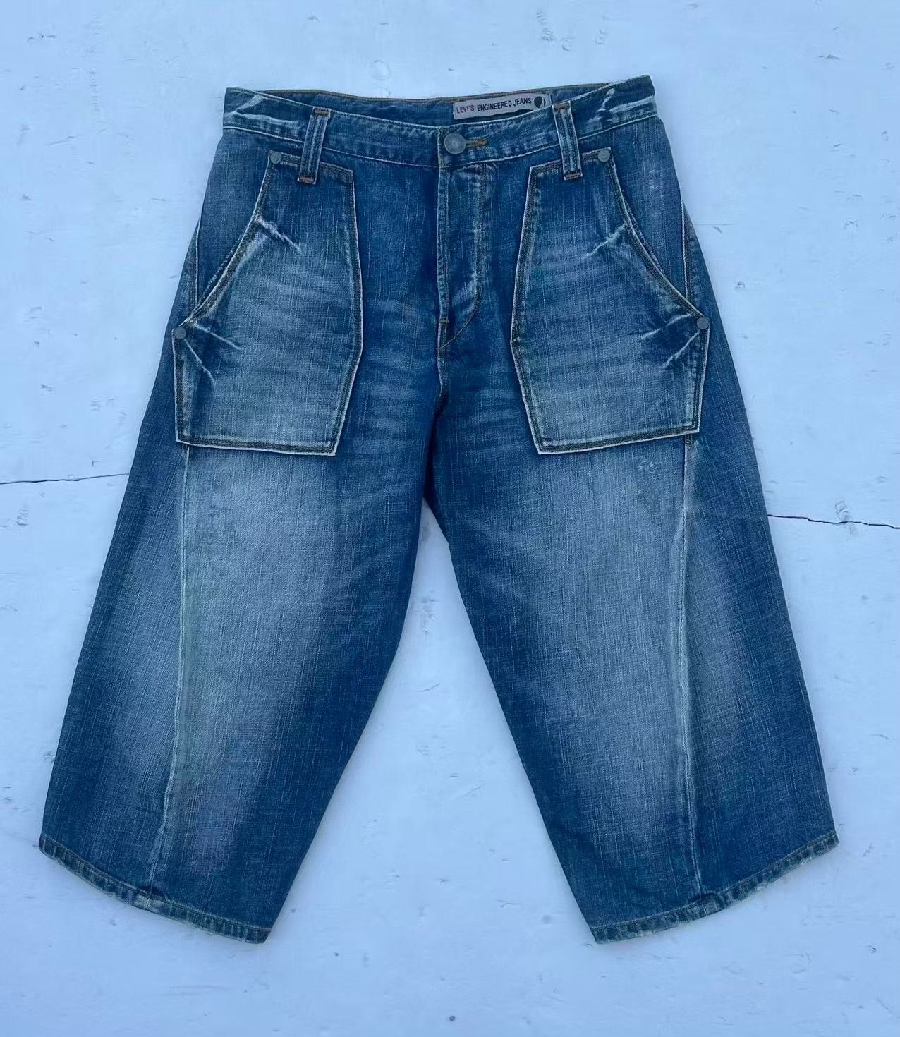 Levi's Vintage Levi's 2000s LEJ Engineered Jeans Size US 28 / EU 44 - 2 Thumbnail
