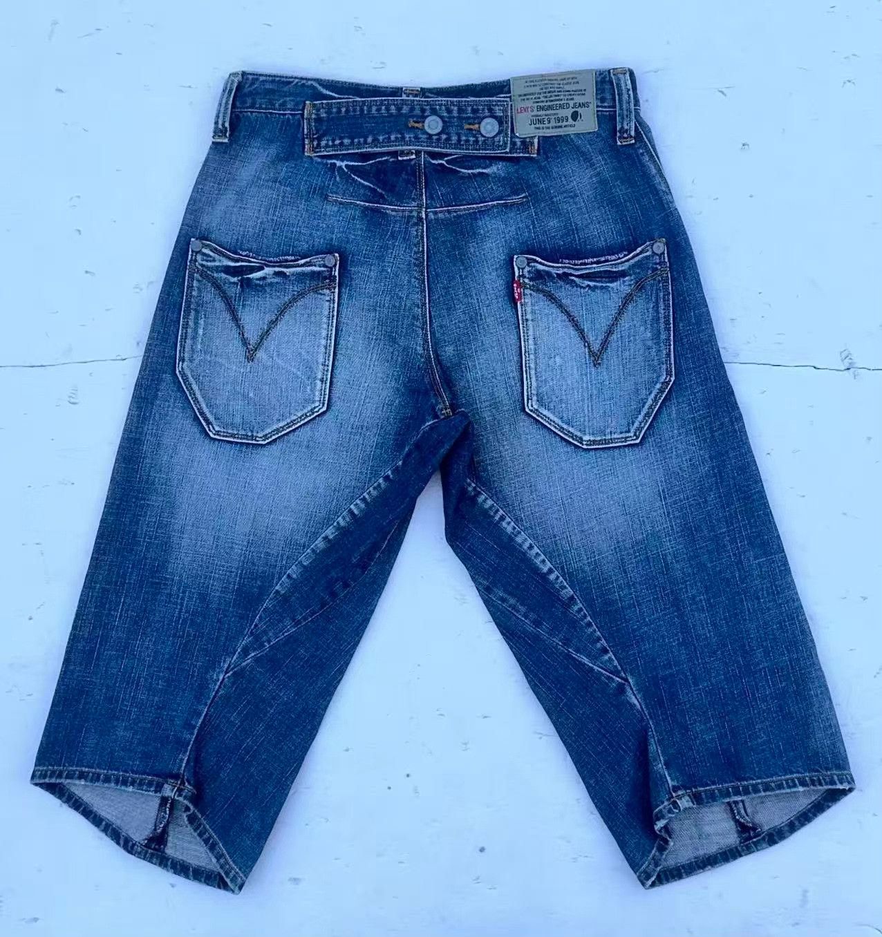Levi's Vintage Levi's 2000s LEJ Engineered Jeans Size US 28 / EU 44 - 3 Thumbnail